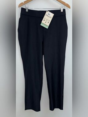 ORAKI black slim leg trouser pants size Large NWT